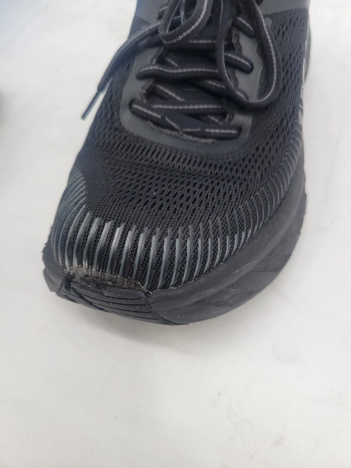 Zapatillas deportivas acolchadas Hoka One One Bondi 7 para mujer negras talla 7,5 Foto 2 de 4