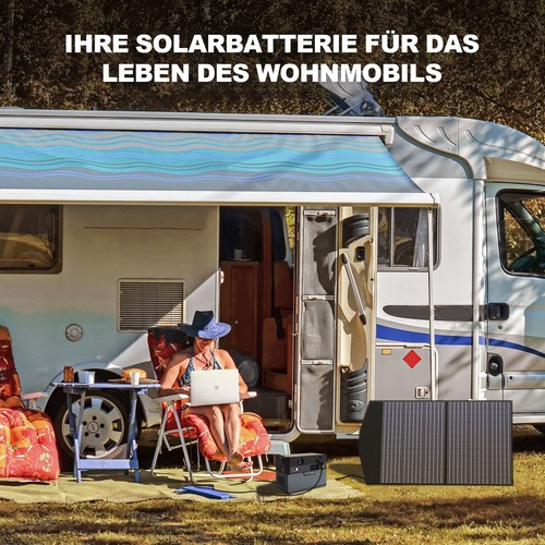 ALLPOWERS 700W Solar Powerstation 606Wh Stromversorgung mit 2 x AC-Steckdosen - Bild 6 von 7