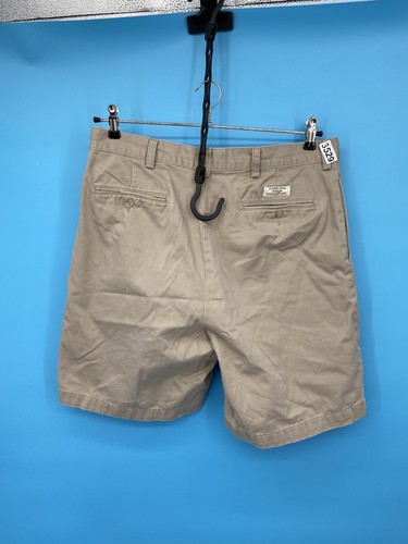 Polo Ralph Lauren Shorts Mens 34 Beige Pleated Front Dressy Tyler Classic Chino - Picture 17 of 18