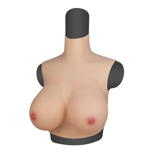 B-H Cup Realistic Silicone Breast Forms Breast Plate Fake Boobs For Crossdresser - Picture 7 of 34