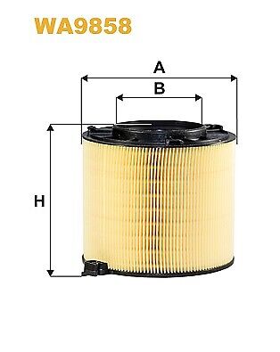 Air Filter WA9858 Wix Filters 8W0133843C Genuine Top Quality Guaranteed New - Picture 1 of 1