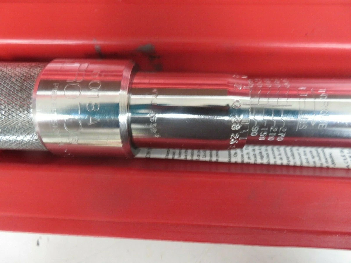 Proto model 6018a 60 300 ft. lb. Torque Wrench 3 4