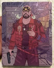 Cyberpunk 2077 Steelbook Case Only (NO GAME) EUC