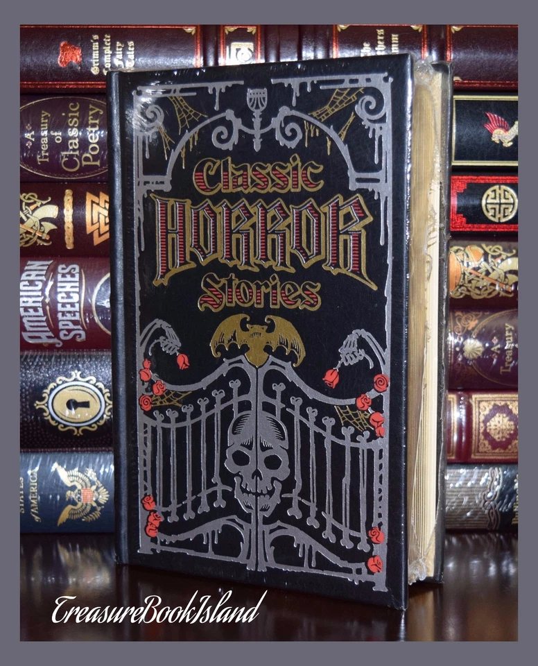 Classic Horror Poe Lovecraft Leather Bound New Sealed Collectible Hardcover Foto 4 de 4