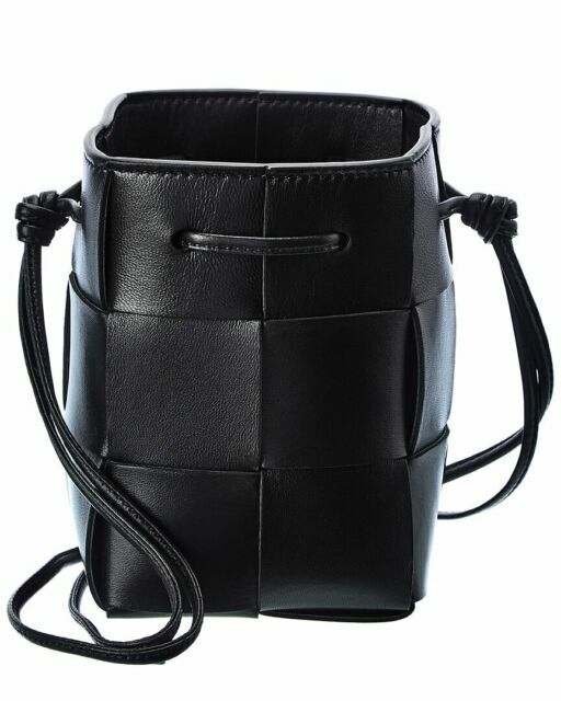【ざぶちゅさん専用】BOTTEGA VENETA ブラック ケース Bottega Veneta Cassette Bucket Bag Black Leather for sale online