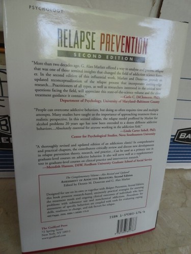 Relapse Prevention : Maintenance Strategies in the Treatment of Addictive... - 第 2/3 張圖片