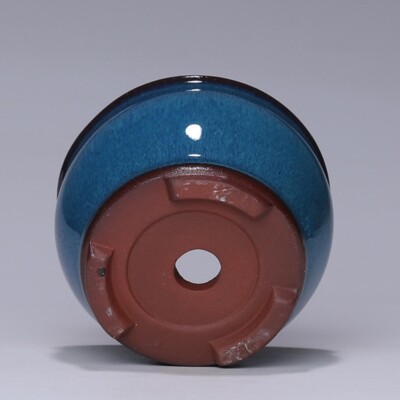 Round Ceramic Flower Pots Ceramic Plant Pots with Drainage Holes Indoor&Outdoor