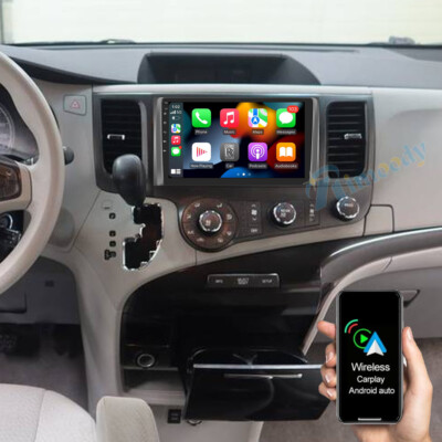 For Toyota Sienna 2011-2014 Car Stereo Radio Carplay GPS Navi Android 15 2+64GB