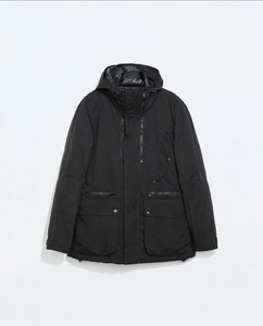 zara mens down jacket
