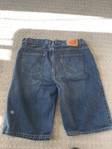 Levi’s 505 regular Jeans shorts 16 Husky Size W34 16h - Picture 3 of 4