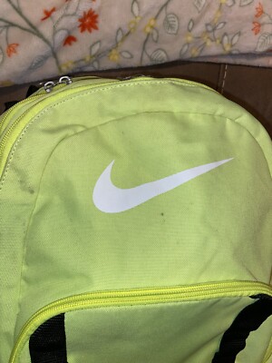 yellow nike bookbag