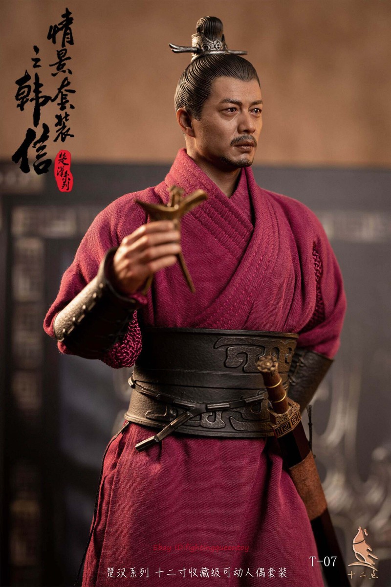 Twelve o'clock T-07 Han Xin Han Dynasty Strategist 1/6 Action