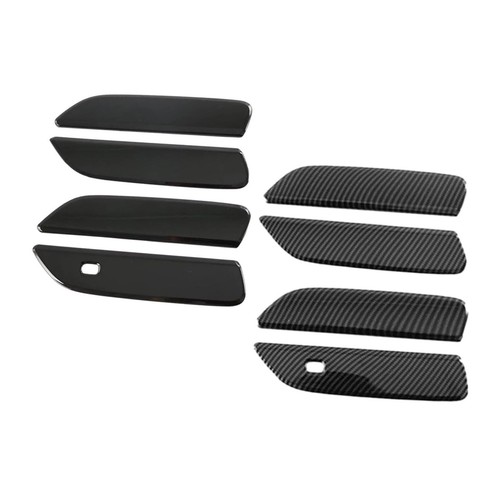 Protections Poignée De Porte Voiture - Lot De 8 Autocollants - Pour Dacia Jogger 2021 Et + - Anti-rayures Et Décoratif