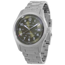 Hamilton Khaki Field Automatic Green Dial Watch H70455160