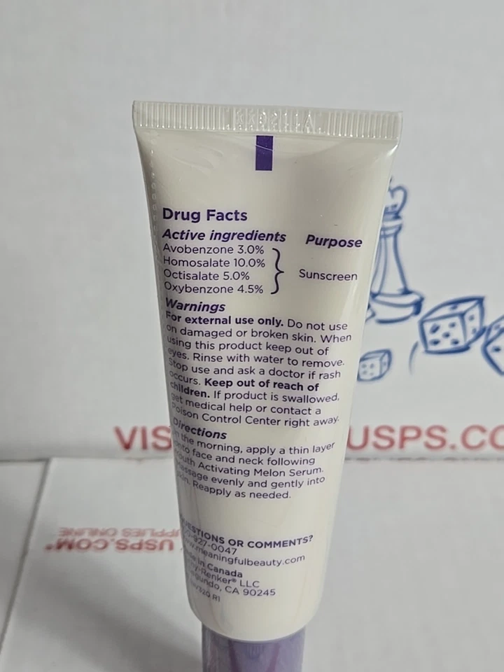 Crema hidratante protectora ambiental Meaningful Beauty 1,7 oz FPS 30, LEER Foto 4 de 4