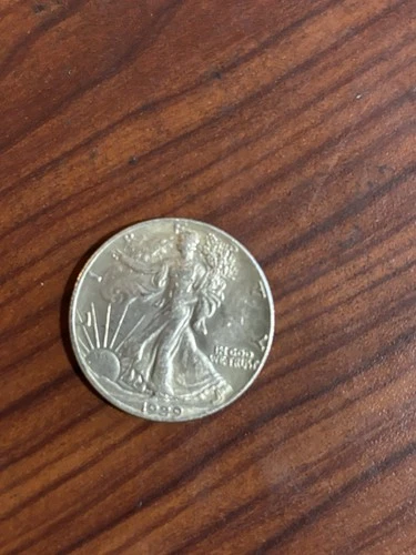 1929  Walking Liberty Half Dollar Coin
