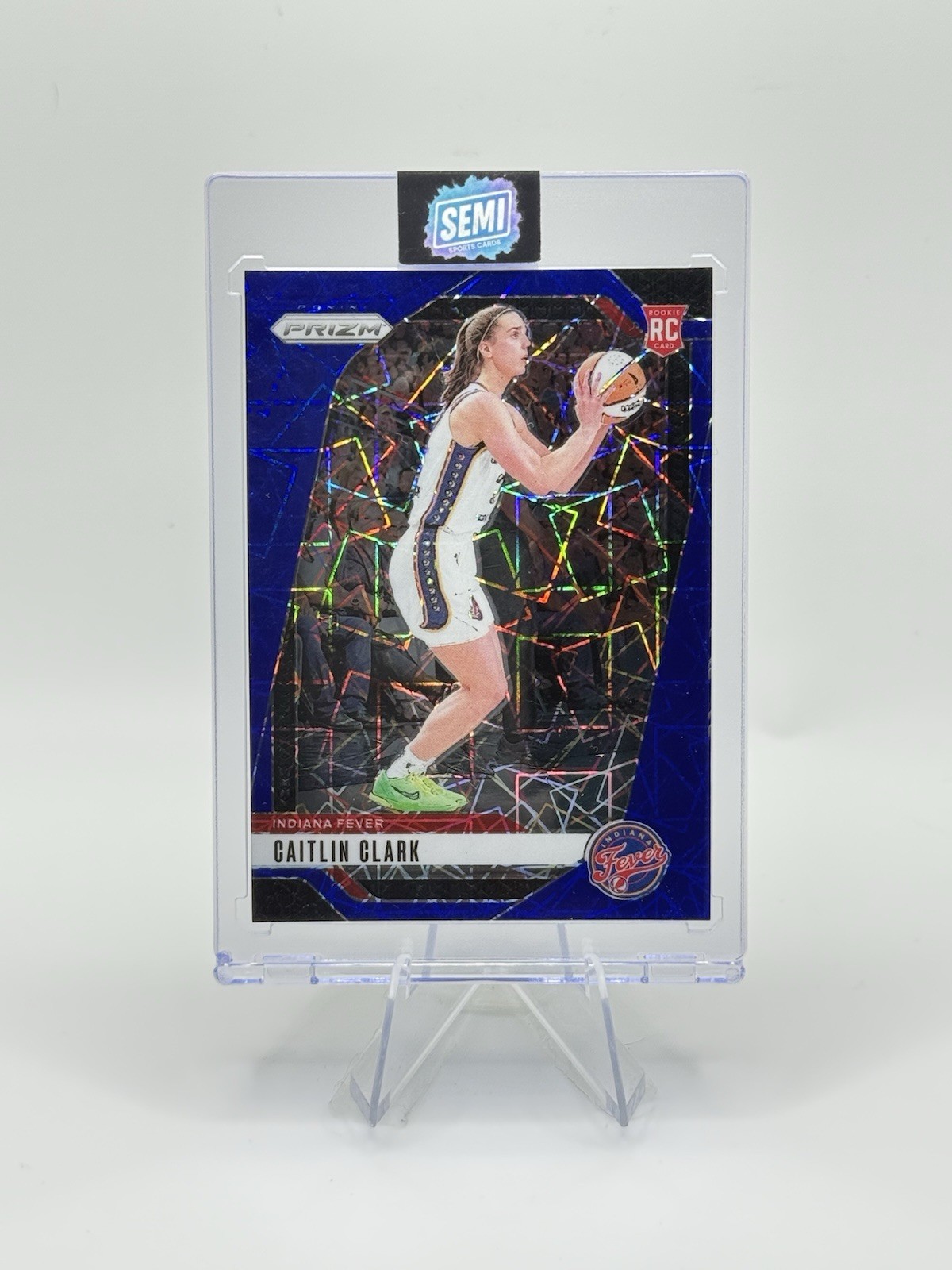 💥 Caitlin Clark ROOKIE BLUE VELOCITY💥 2024 Panini Prizm WNBA - #22 Blue Prizm