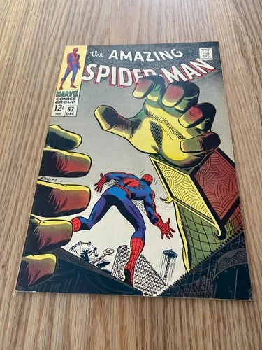 Amazing Spider-Man  67  VF+  8.5  High Grade  Mysterio  J. Jonah Jameson  1968