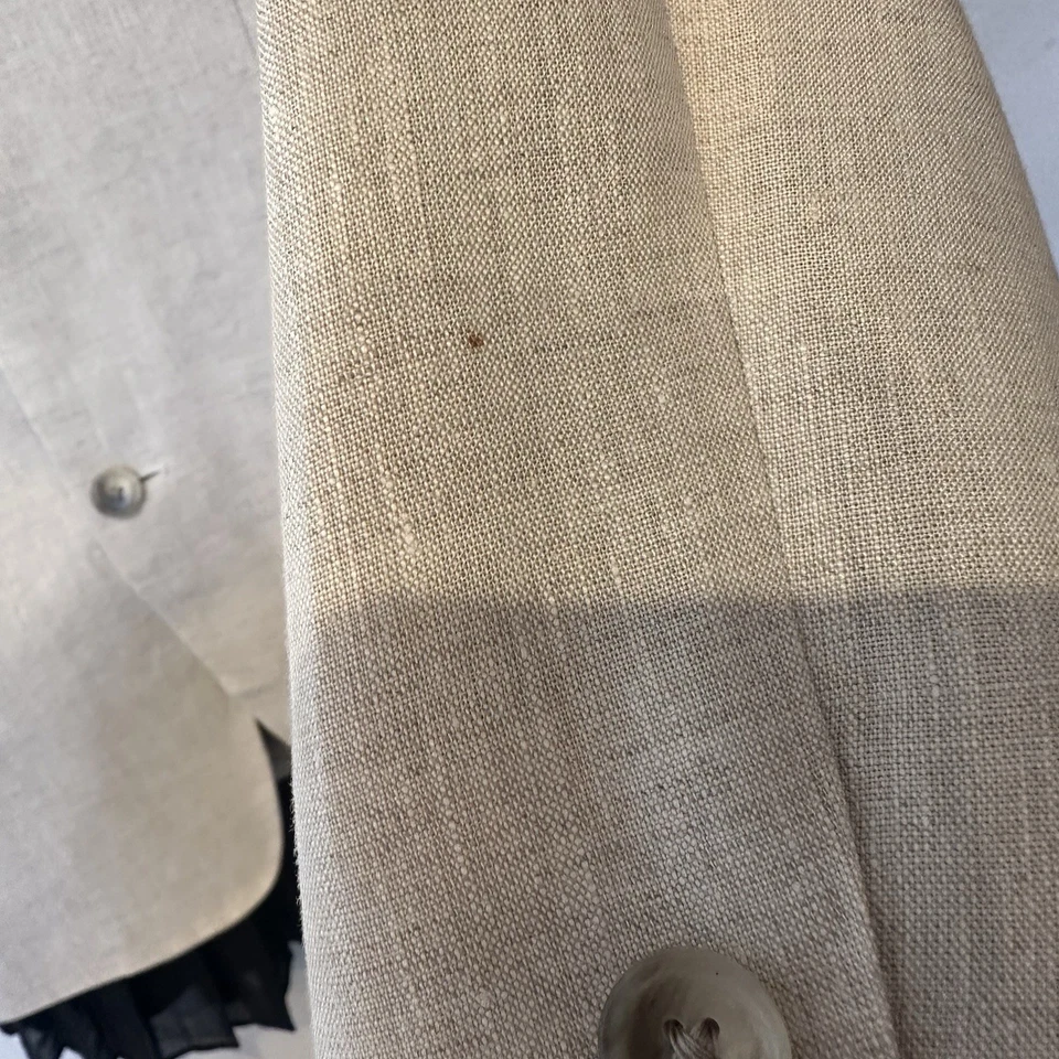 EXCELLENT Italian Linen Nordstrom Sport Coat Mens 40 L Ormezanno Jacket  100% - Image 4 of 4