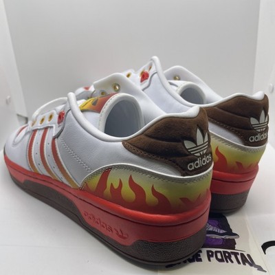 Demon Slayer x Adidas Rivalry Low 'Rengoku' Men's Size 13 JI3310