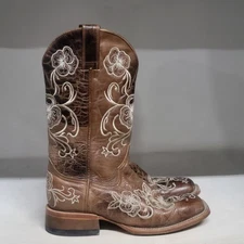 Shyanne Lasy Western Boot Brown Women's Size 7.5M