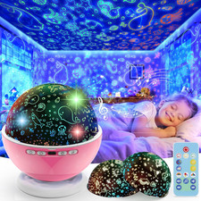 Kids Star Night Light, Night Light Projector,Nebula Star Projector 360 Degree Ro