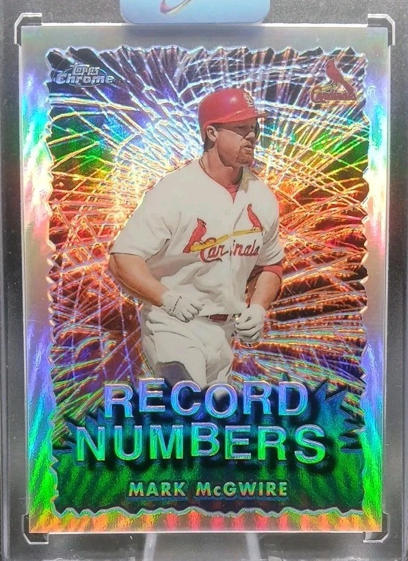 Topps Mark McGwire 1999 Season Baseball Sports Trading Cards