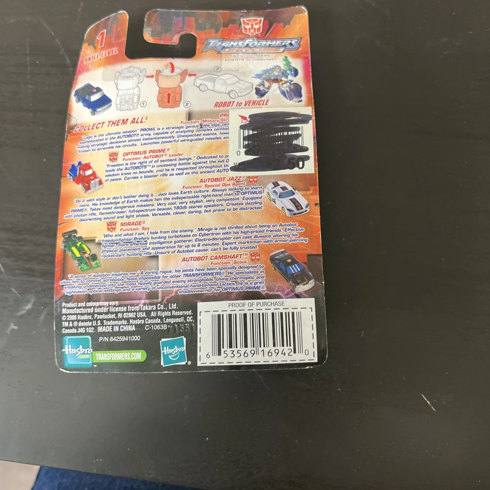 Transformers Universe Spy Changers Polipasto Mantenimiento Hasbro 2006 NRFP Foto 2 de 2