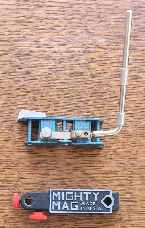 (2) Магнитные держатели/основания - Mighty Mag & Erick Magna держатель машинистские инструменты США - Изображение 3 из 4