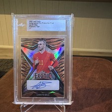 2022 Leaf Exotic Gareth Bale auto  Pre Production 