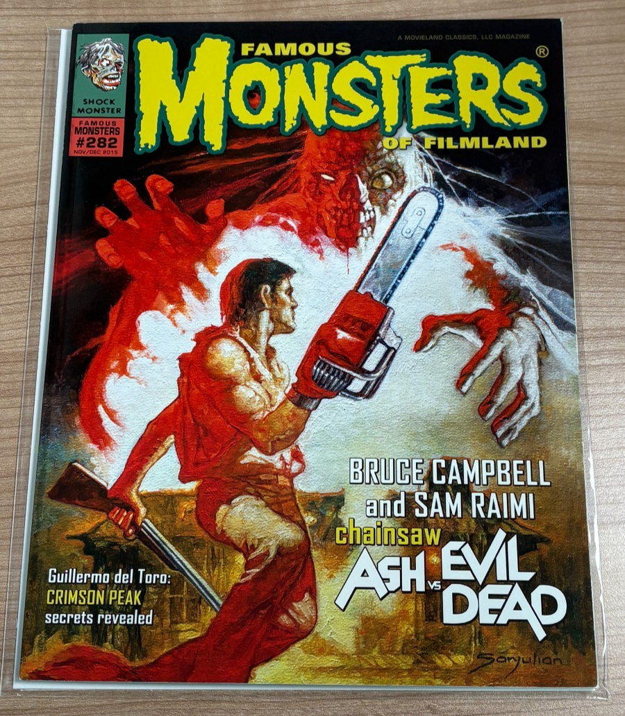 Famous Monsters Of Filmland 282 Bruce Campbell Sam Raimi Ash Vs