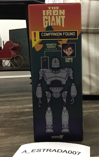 Super7 The Iron Giant Super Cyborg - The Iron Giant Clear Actionfigur Deadstock - Bild 6 von 13