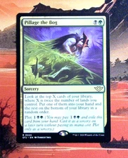 MTG Pillage the Bog Regular OTJ 224 NM R