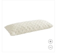 Faux Fur Body Pillow With washable Cover20X54in-Ivory Color