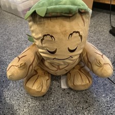 Disney Cuddleez Marvel Groot Large Stuffed Animal Brown Plush Toy