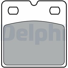 Brake Pad Set, disc brake DELPHI LP3405 for RAPIDE 6 2010-2013