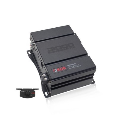 OKUR OFR2000.1D 1-CH Monoblock 2000W Full-Range Class-D Car Audio Amplifier