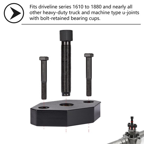 10102 Universal Heavy Duty Truck U Joint Puller +5192 Bearing Cup Installer Tool - Photo 11/16