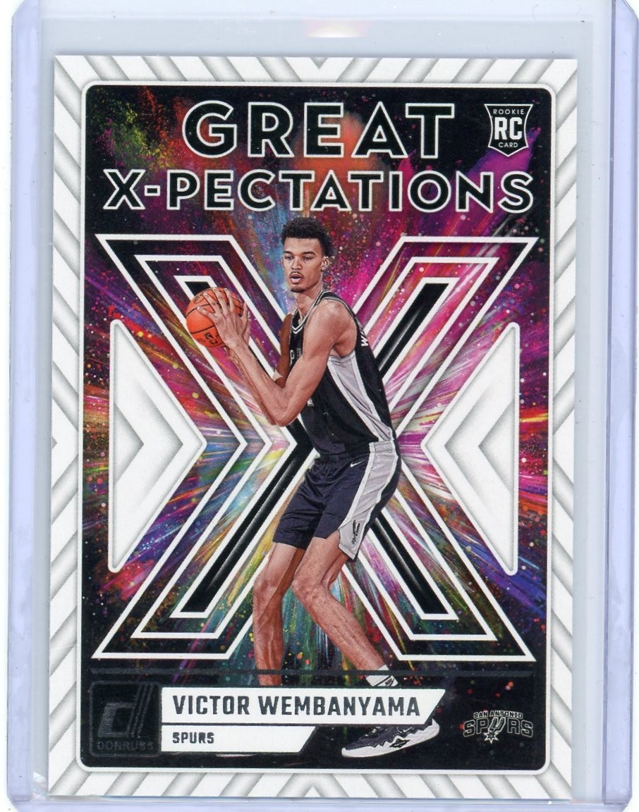 2023-24 Panini Donruss - Great X-Pectations Victor Wembanyama #10 (RC)