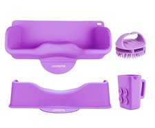 LRFORMB Hair Washing Station for Kids, Portable Hair Washing Basin for Sink o...