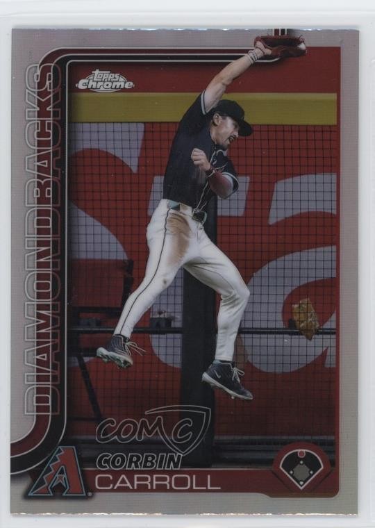 2025 Topps Chrome Image Variation SP Image Variation Corbin Carroll #268 4o1