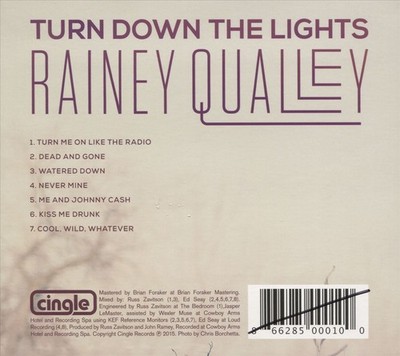 RAINEY QUALLEY - TURN DOWN THE LIGHTS [EP] [DIGIPAK] NEW CD