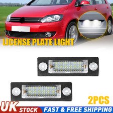 AUXITO LED Number Plate Light for VW Transporter T5 Passat B5.5 Skoda Superb 2x