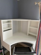 IKEA Micke Corner Desk White