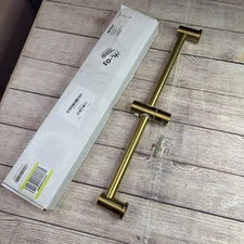 Brushed Gold Shower Slide Bar 24” Duttao Adjustable Hand Shower Holder (Read)