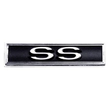 Goodmark GMK403345870P "SS" Driver & Passenger Side Door Panel Emblems
