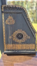 Antike Deutsch Amerikanische Gitarren Zither