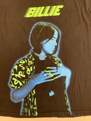 Billie Eilish World Tour 2020 Long Sleeve T Shirt Black