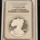 2011-W American Silver Eagle 25th Anniversary NGC PF70 Ultra Cameo Retro Label