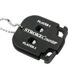 Golf Shot Counter Stroke Putt Ticker Two Digits Keychain Accessory
